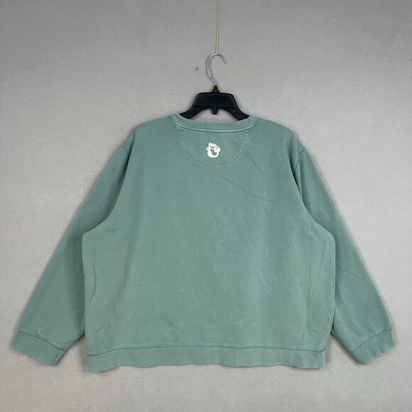 Spartina 449 Sweatshirt Womens 2XL Alpine Green Hiker Asheville Boat Beach Comfy - Picture 6 of 13